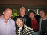 Ed Chappell Dee Dee Michael Tim Smith Laury Getford At the Robert Rauschenberg Celebration - Memorial - 062108